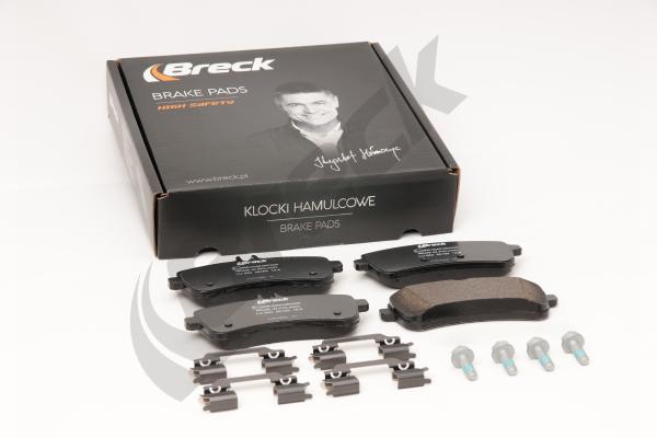 Placute frana BRECK 251630055300